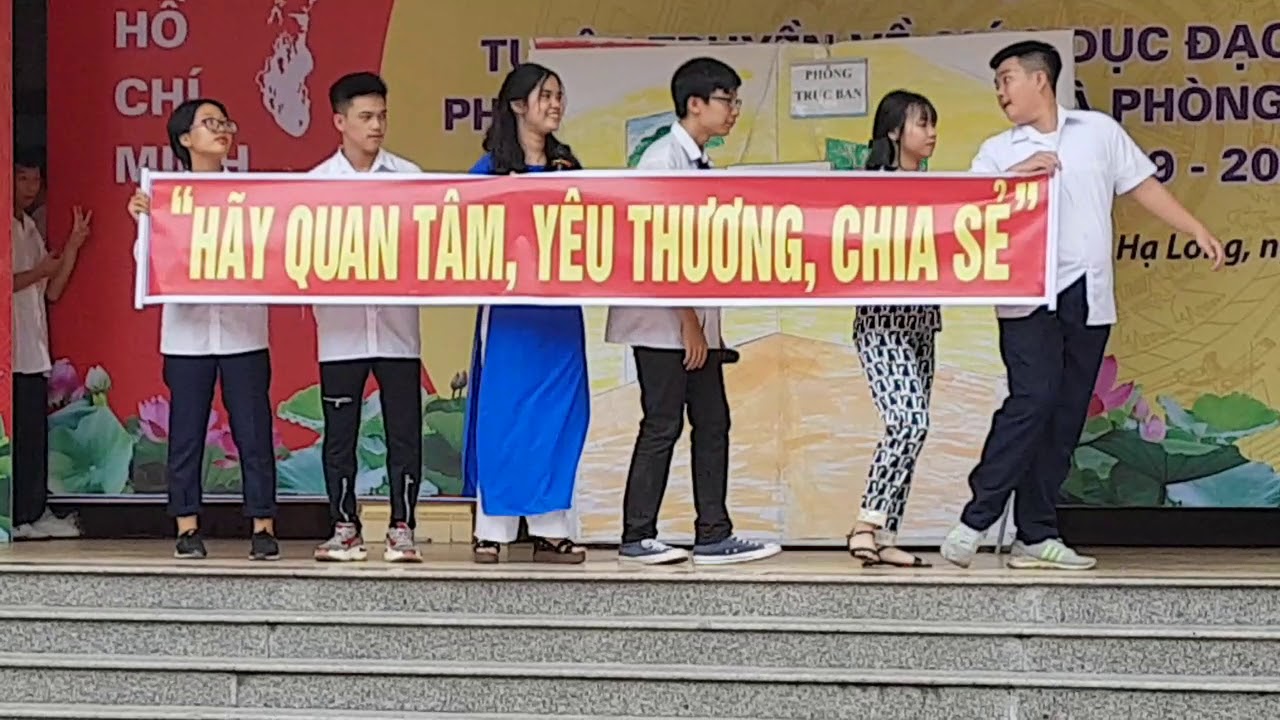 Phòng chống bạo lực học đường - Tiểu phẩm khối 10
