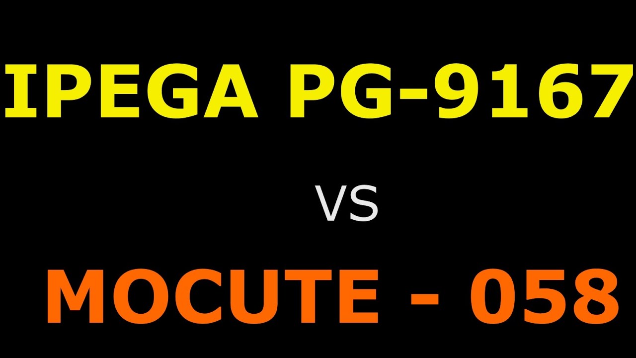 Геймпад для стрелялок на Андроид | IPEGA - 9167 против MOCUTE - 058 | PANDA GAMEPAD PRO | PUBG