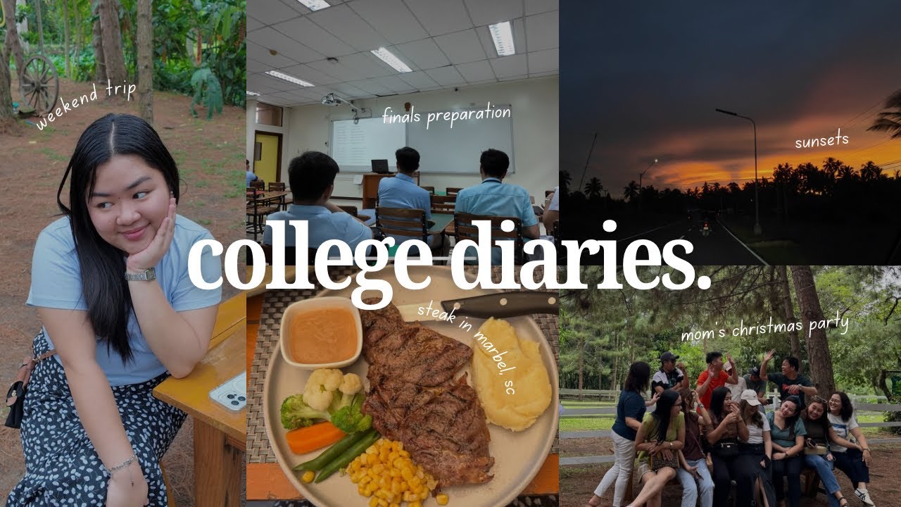 college diaries. finals preparation as a civil engineering student & exploring south cotabato ⛰️