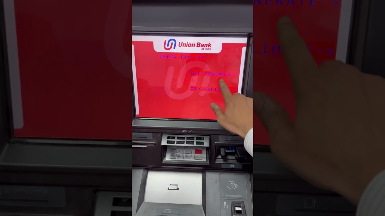 How to set Union bank ATM pin