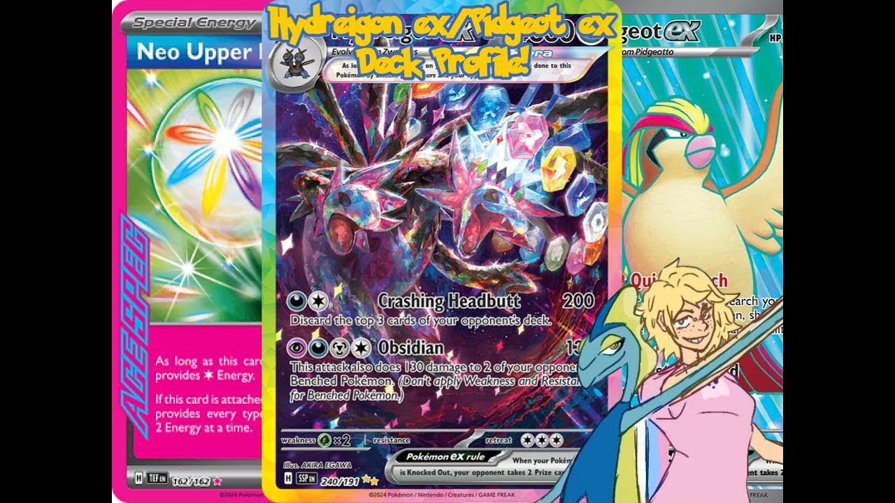 Hydreigon ex/Pidgeot ex - BRS-SSP Deck Profile!