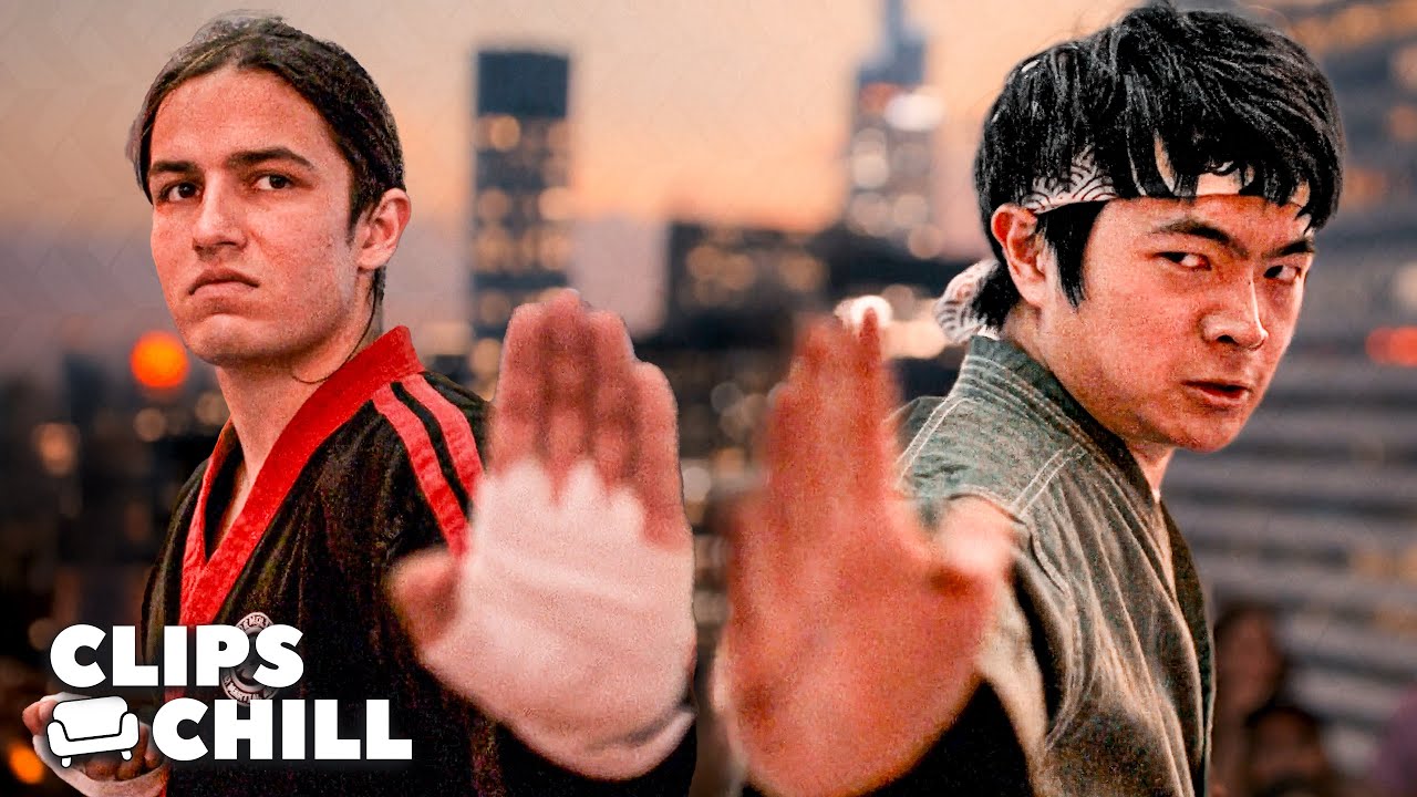 Combat final épique sur le toit entre Li et Conor | Karate Kid: Legends