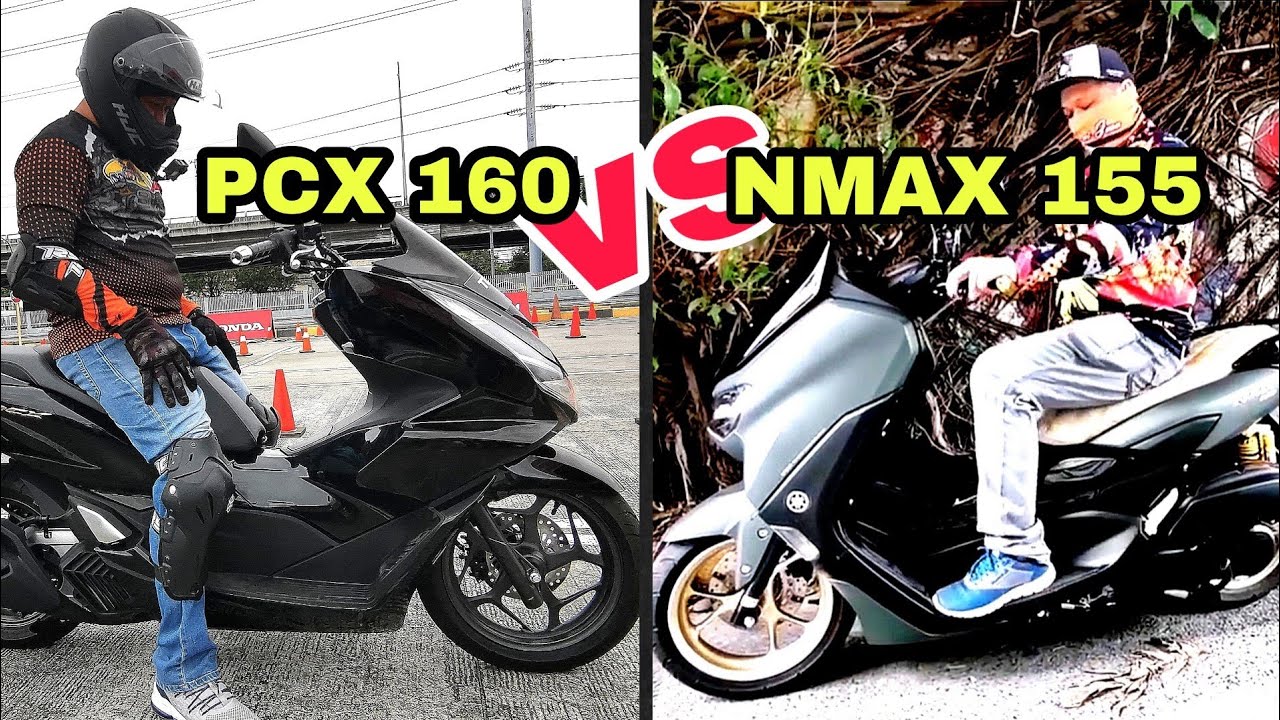 PCX 160 vs NMAX 155!