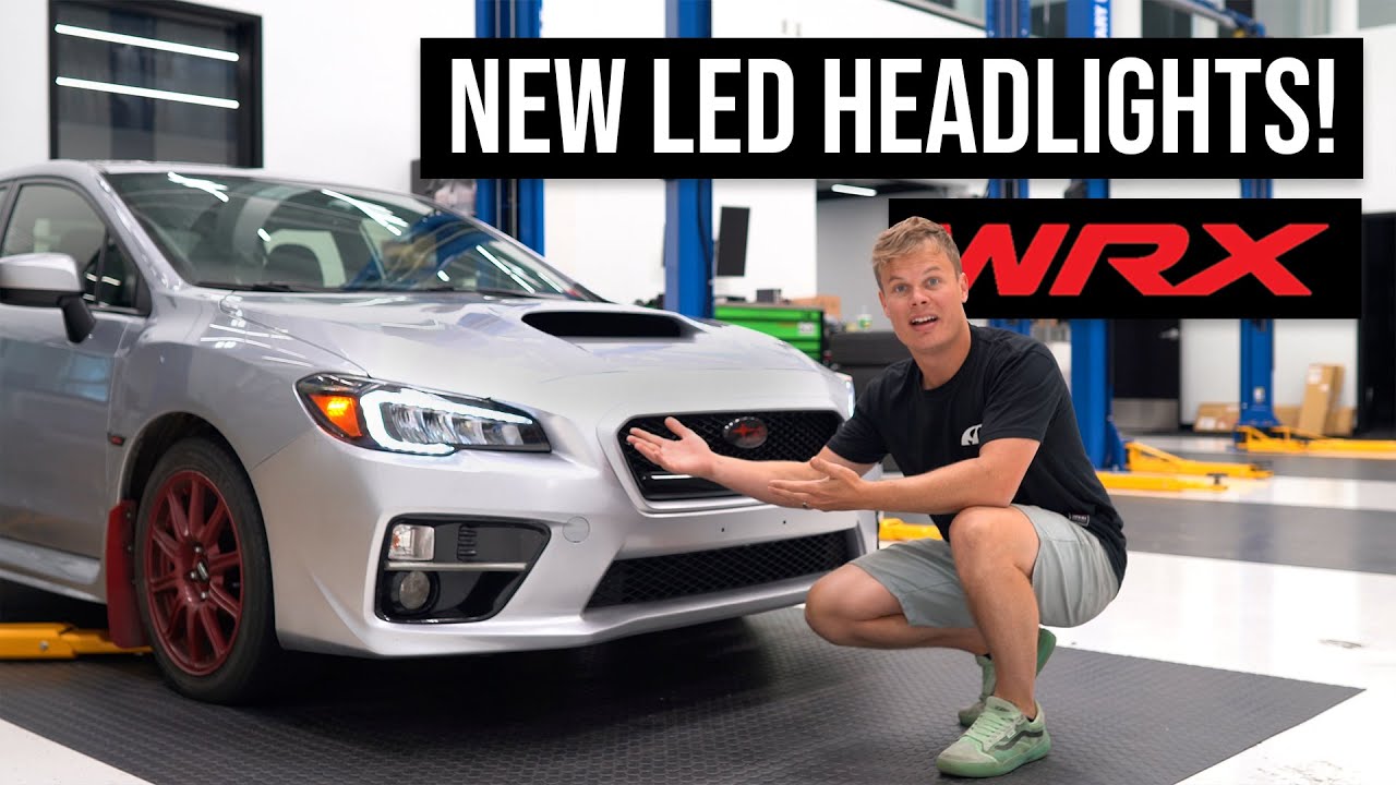 WRX получает новые светодиодные фары!