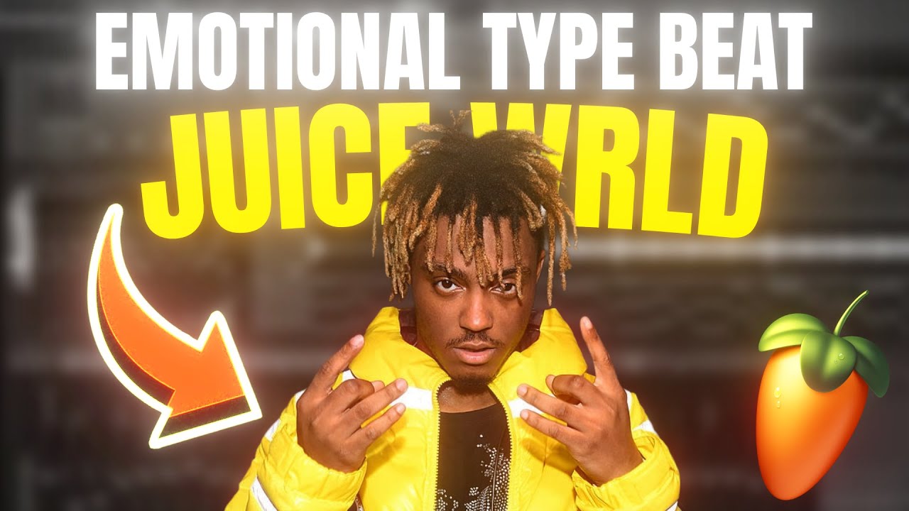 Juice WRLD Type Beat *FOR BEGGINERS* | FL Studio Tutorial