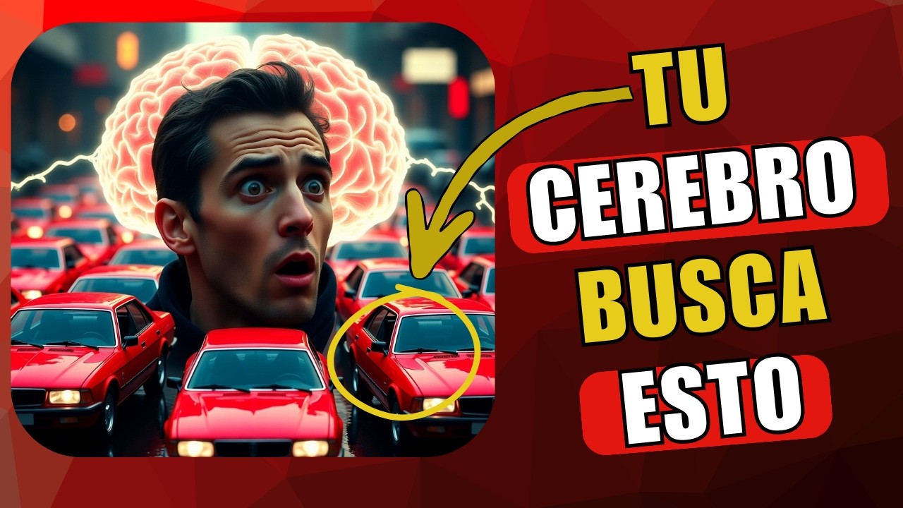 Tu cerebro busca aquello en lo que más piensas | TEORIA DEL AUTO ROJO