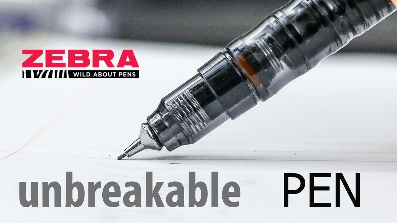 Unbreakable Pen || Zebra || DelGuard System