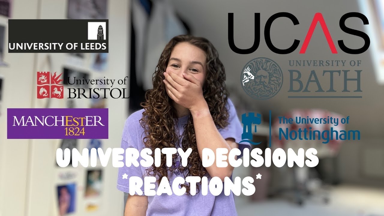 UCAS decisions reactions 2025 + where im going *univerity reactions* + UCAS tips