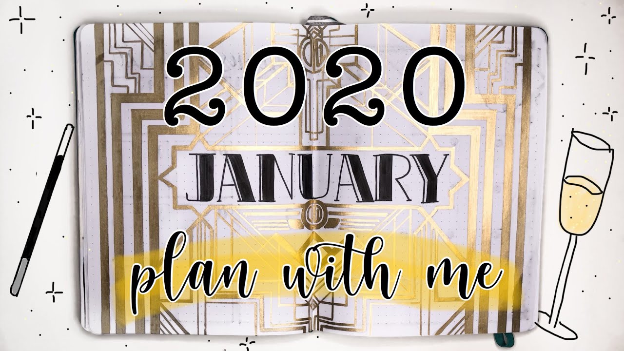 PLAN WITH ME | JANUARY 2020 BULLET JOURNAL SETUP