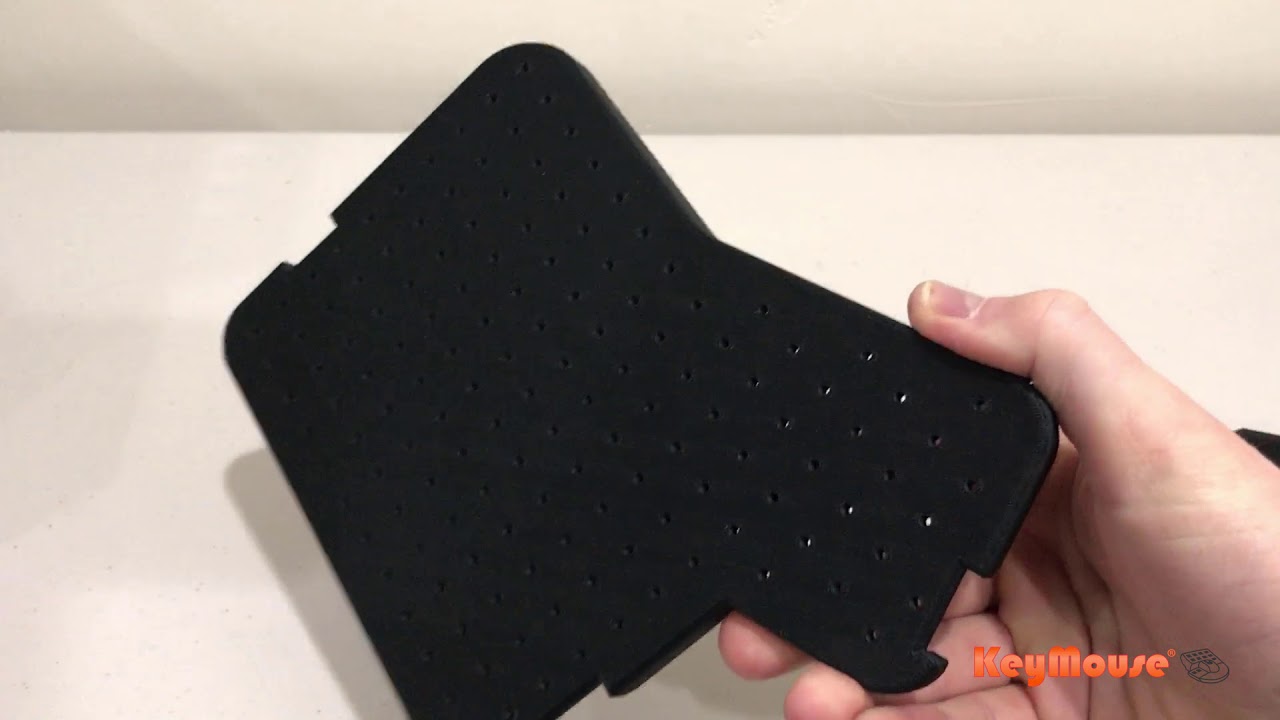 Chair Mounting Brackets for Ergodox EZ by KeyMouse