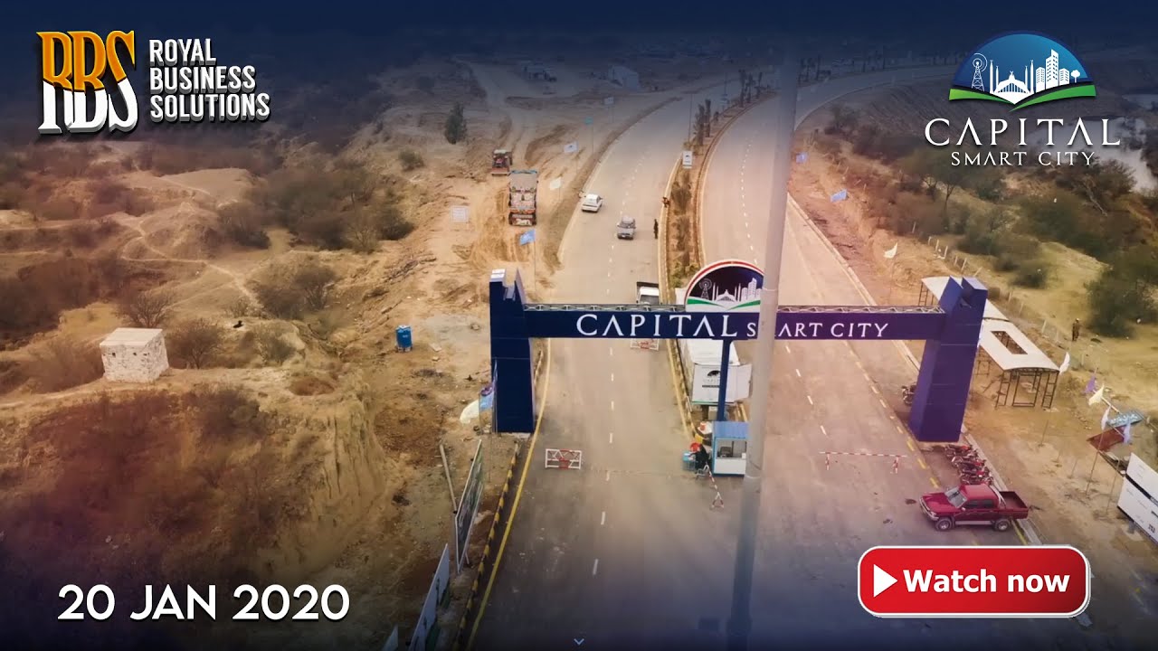 Capital Smart City Islamabad Latest Development Update | 20 Jan 2020 | Official Sales Partner
