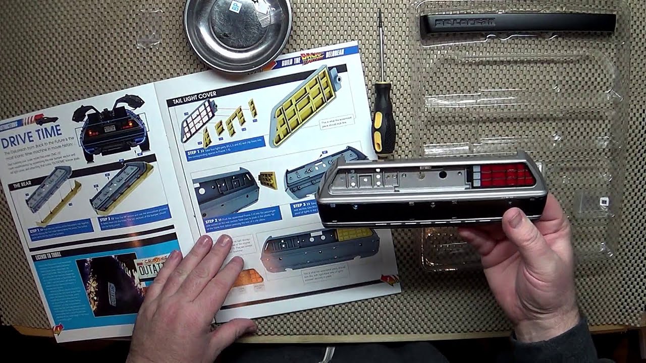 Back to the Future Delorean Build - Issue 1 ** I Blame Joey **