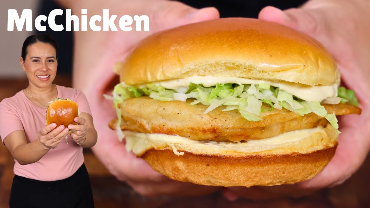 Ya No las Compres Mas !.. Hamburguesas de pollo mejores que las del restaurante.