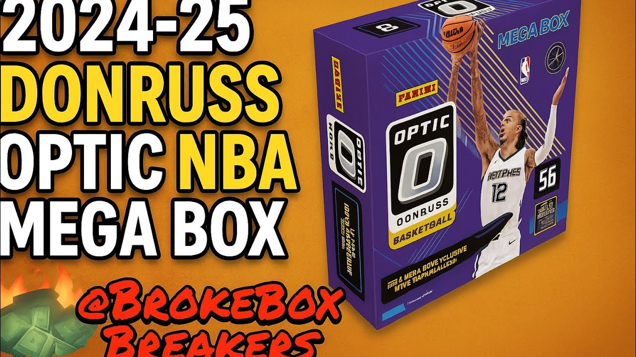 Downtowns & # Parallels!?!💥✨ 2024-25 Panini Donruss Optic NBA 🏀 Mega Box - 3 box review