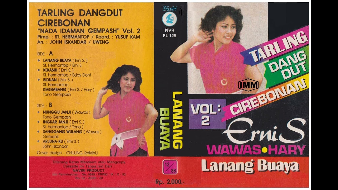 Erni S  Iringan Tarling Nada Idaman Gempash ~ Lanang Buaya ~ 1983