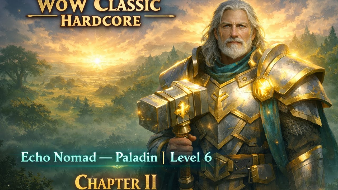 WoW Classic Hardcore — Echo Nomad | Chapter II: Light at Level Six | 2K