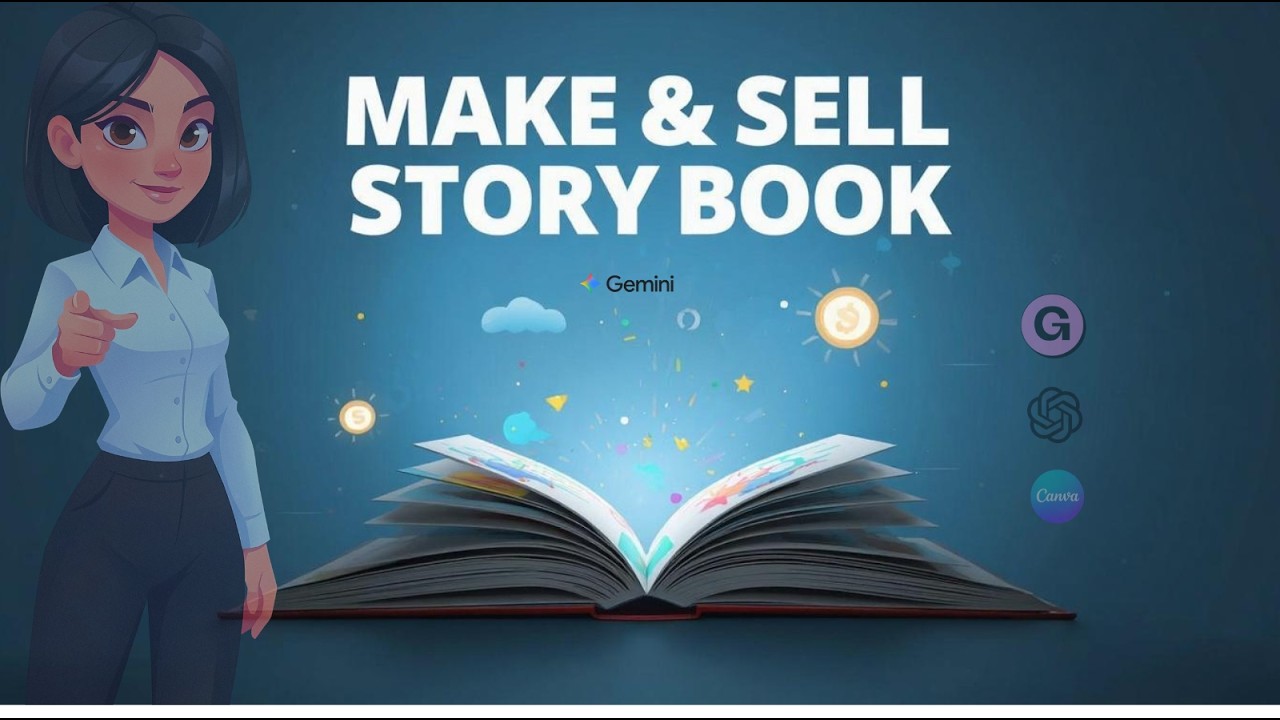 Create an AI Story Book and Sell on Gumroad | Step-by-Step Beginner Guide