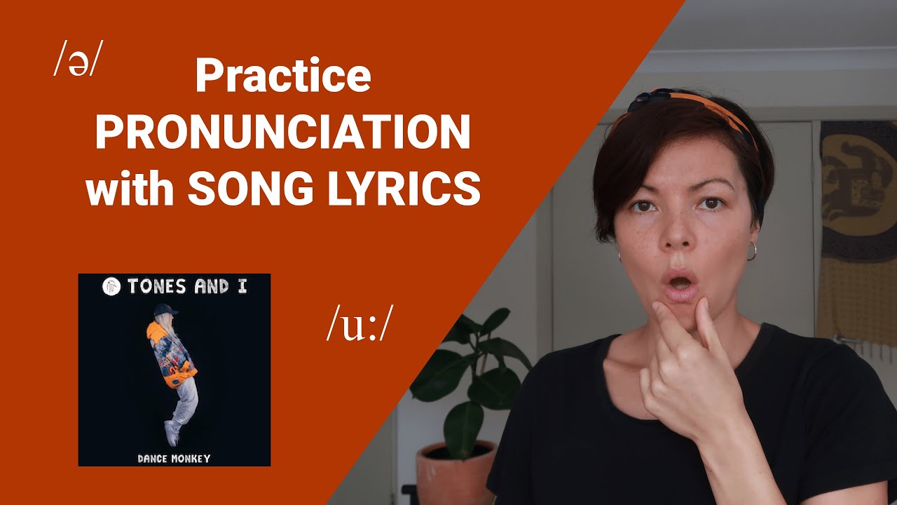 DANCE MONKEY | Practice PRONUNCIATION with SONG LYRICS | Learn pronunciation SLOWLY with MUSIC