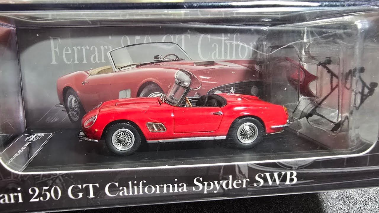 Ferrari 250 GT California Spyder SWB in 1:64 Scale by: King Model