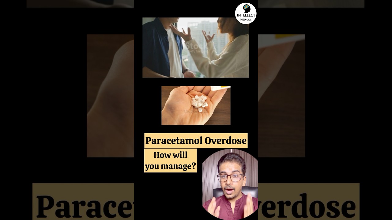 How to manage Paracetamol (Crocin/Dolo) overdose? #internalmedicine #toxicity #paracetamol