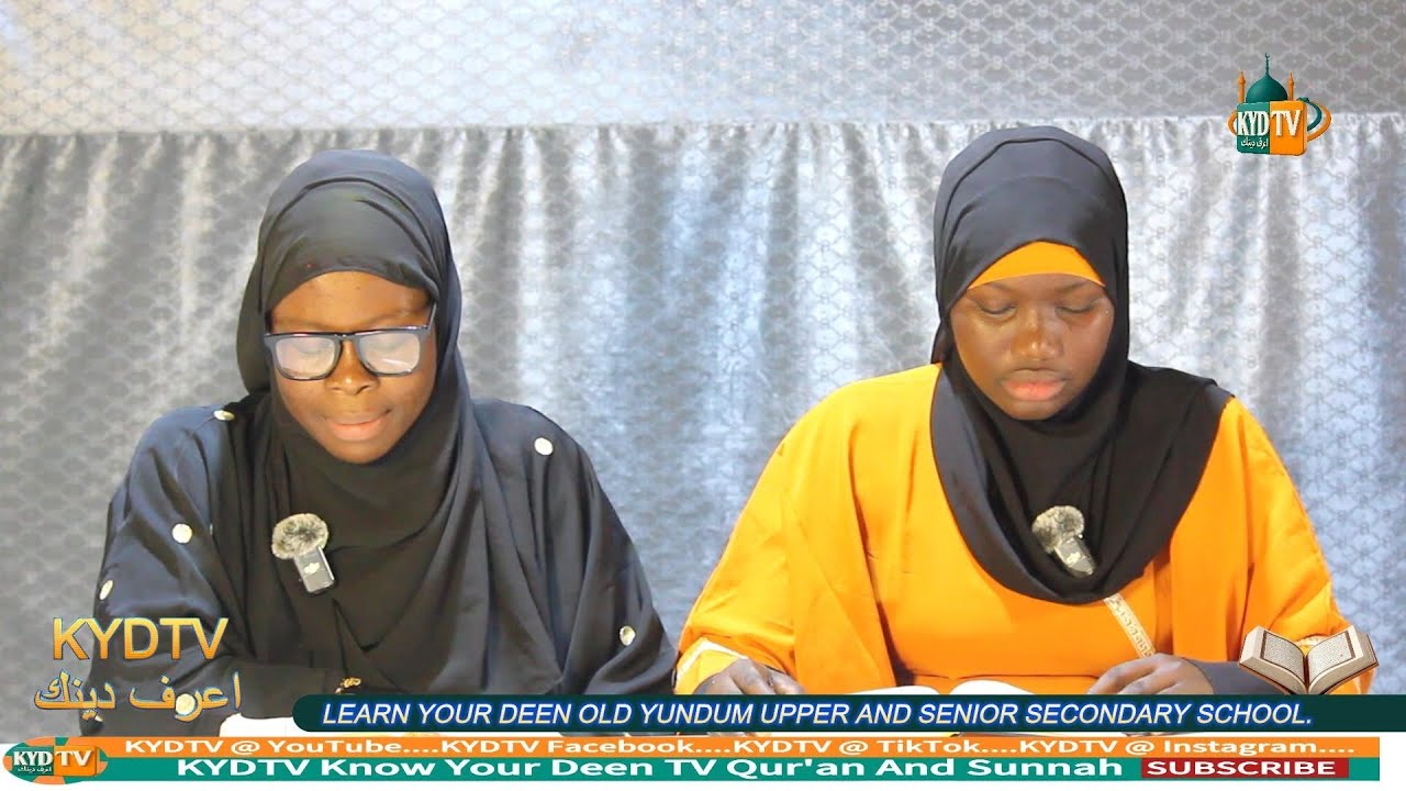 🚨 Learn Your Deen | Fanta Samateh & Mariam Sanneh at Old Yundum Upper & Senior Secondary School