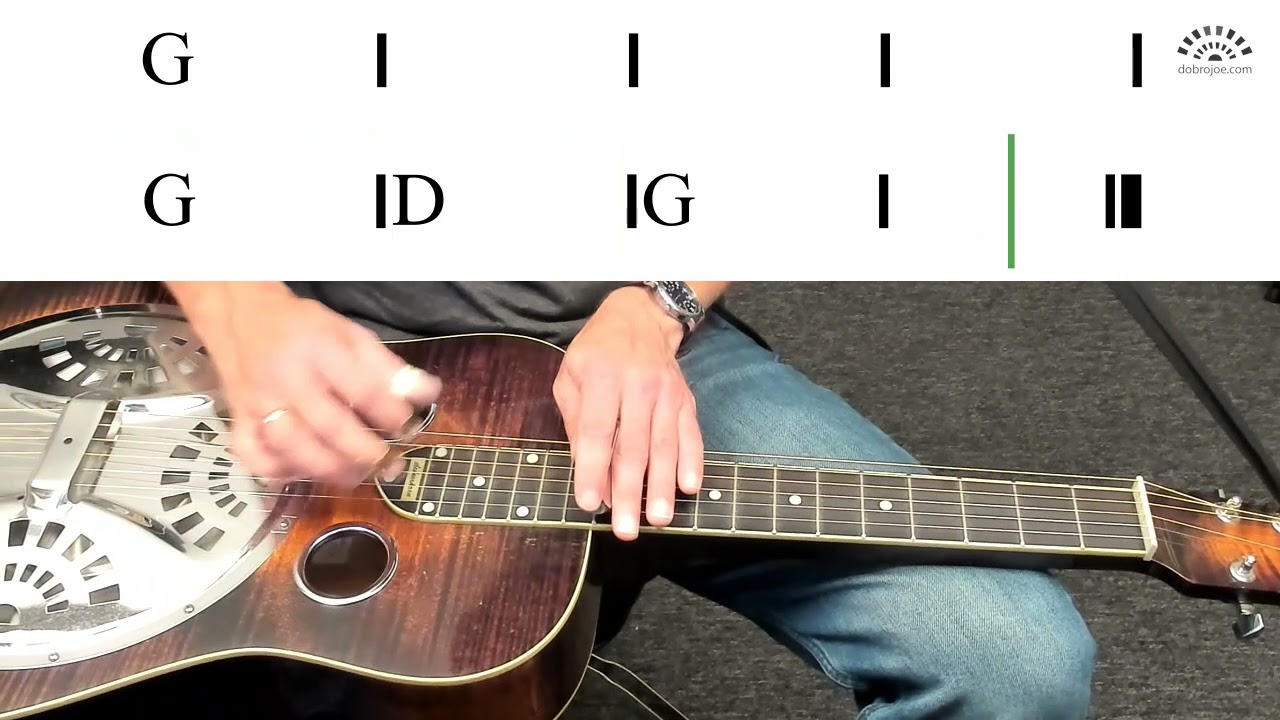 Dobro Lessons with Joe Wilson - Real World Dobro - Will The Circle Be Unbroken (GBDGBD tuning)