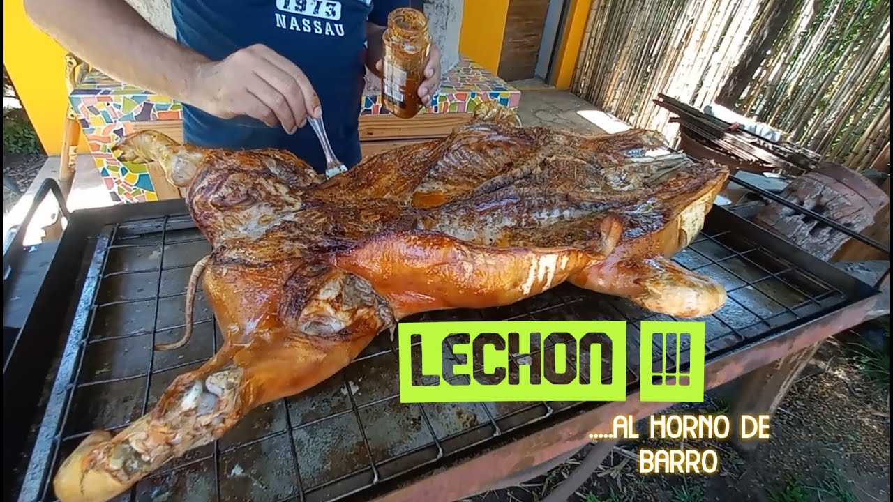LECHÓN AL HORNO DE BARRO