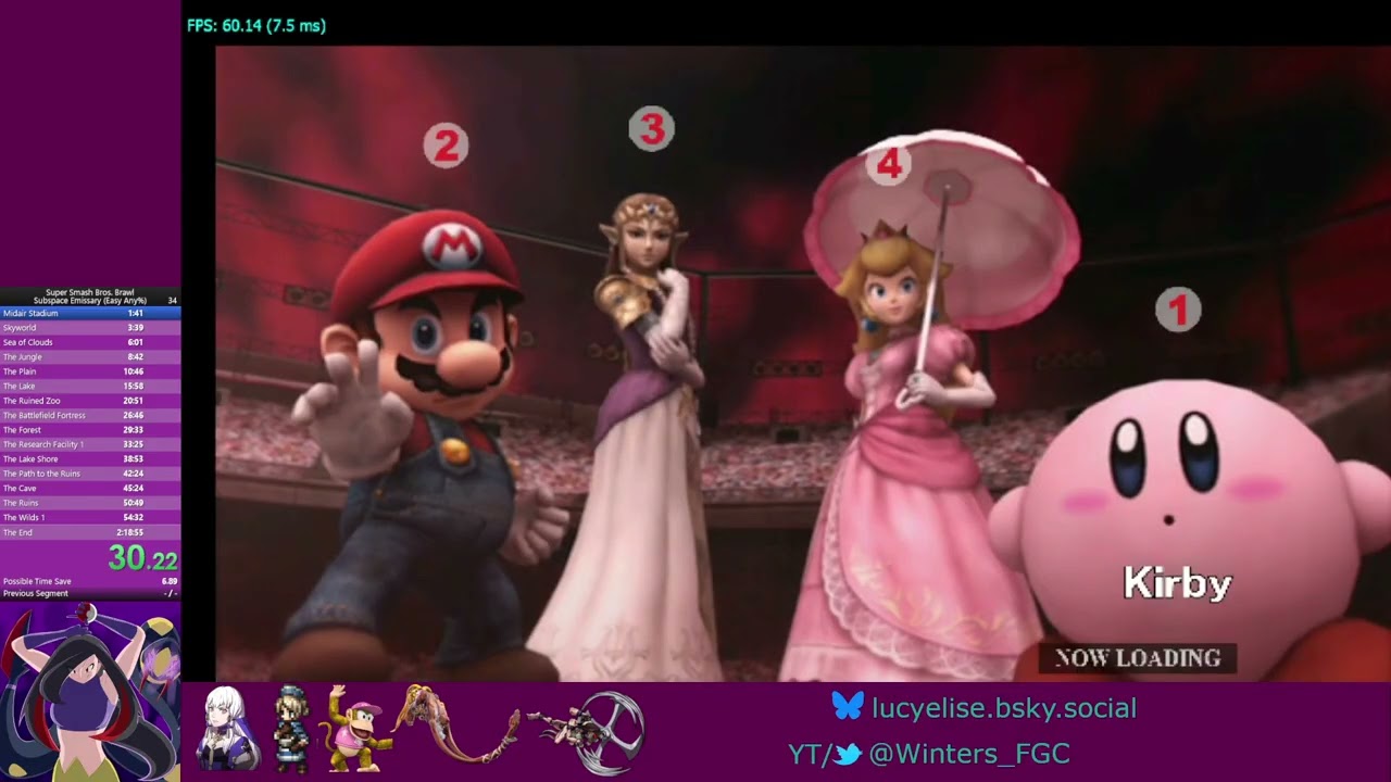 SSBB Subspace Emissary Any% in 2:16:08.91