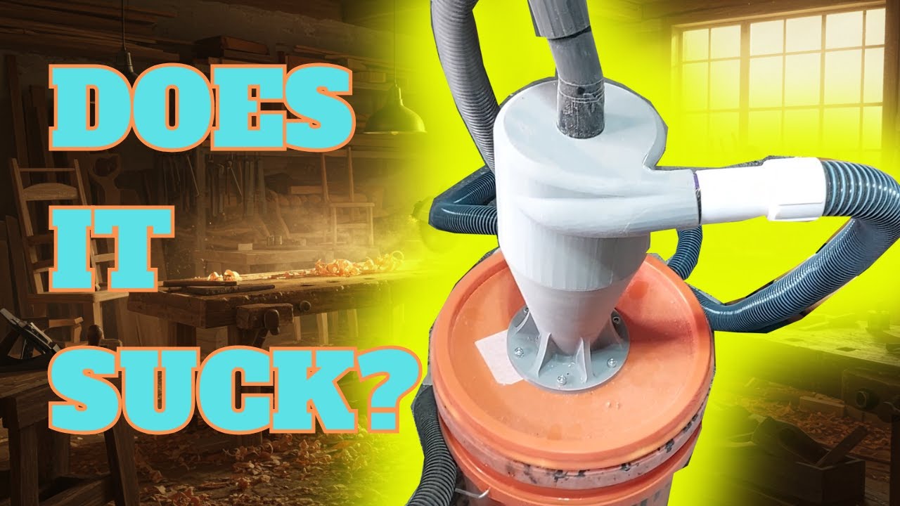 This 3D-Printed Dust Cyclone Saves My Vacuum (And My Lungs!)