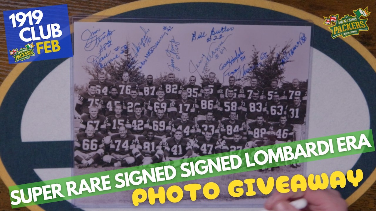 SUPER RARE 1959 Multi Signed Lombardi Era Photo GIVEAWAY 🎉