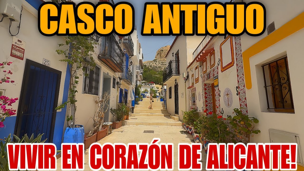 Casco Antiguo de Alicante! 🌴Se puede VIVIR aquí?! 🏡