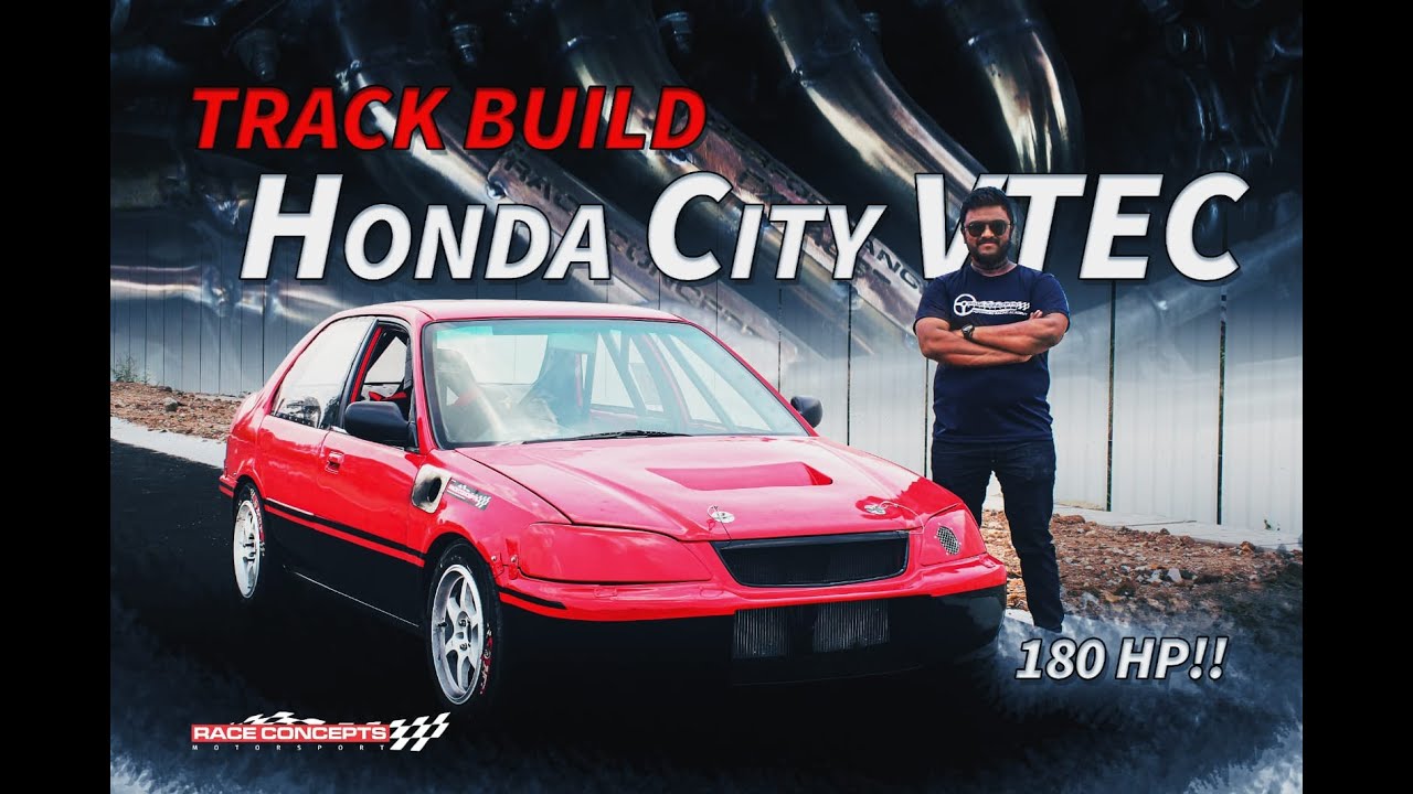The perfect Track Weapon - Race Concepts Honda City VTEC. 1500cc,180hp, 8000rpm and only 850 kilos!