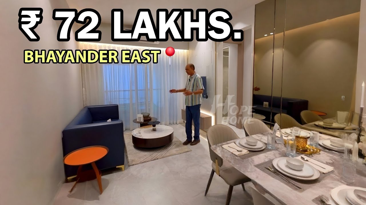 Low Budget 1 BHK in Bhayander East | Price 72 Lakhs | Near Station & Metro.
