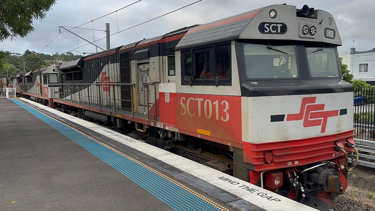 20/2/26 - SCT 5BM9 passing West Ryde with SCT013, SCT002, and SCT008