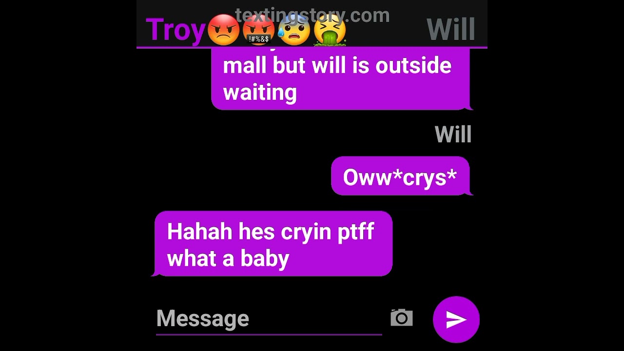 Byler texting story/pt11/bullying