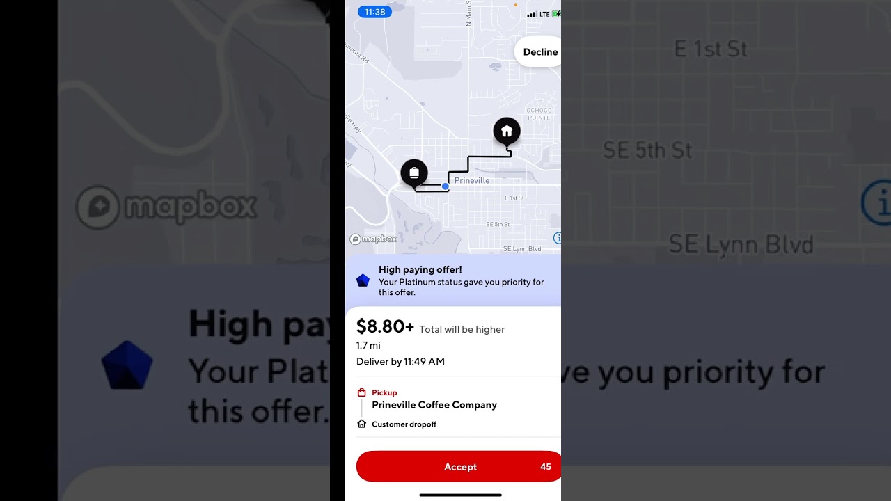 DoorDash Real Orders Valentines Day 2026 #doordash #dasher #fooddelivery #doordashorders