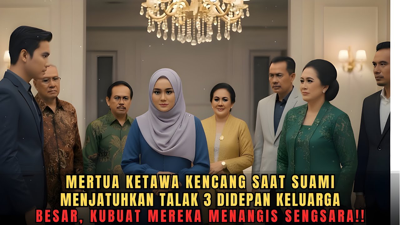MERTUAKU TERTAWA KENCANG SAAT SUAMIKU JATUHKAN TALAK 3 DIDEPAN KELUARGA BESAR KUBUAT MEREKA SENGSARA