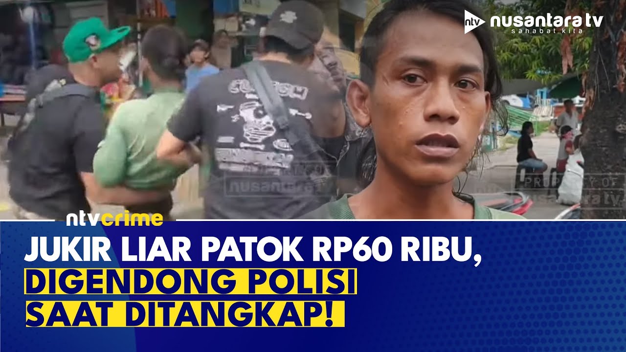 Juru Parkir Liar Viral di Tanah Abang Ditangkap, Polisi Temukan Uang Rp600 Ribu | NTV CRIME