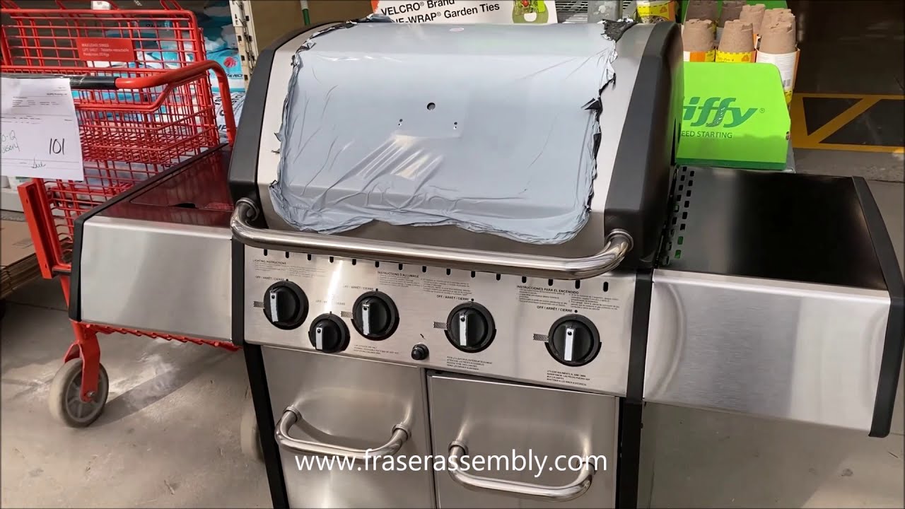 BroilMate 4 Burner BBQ