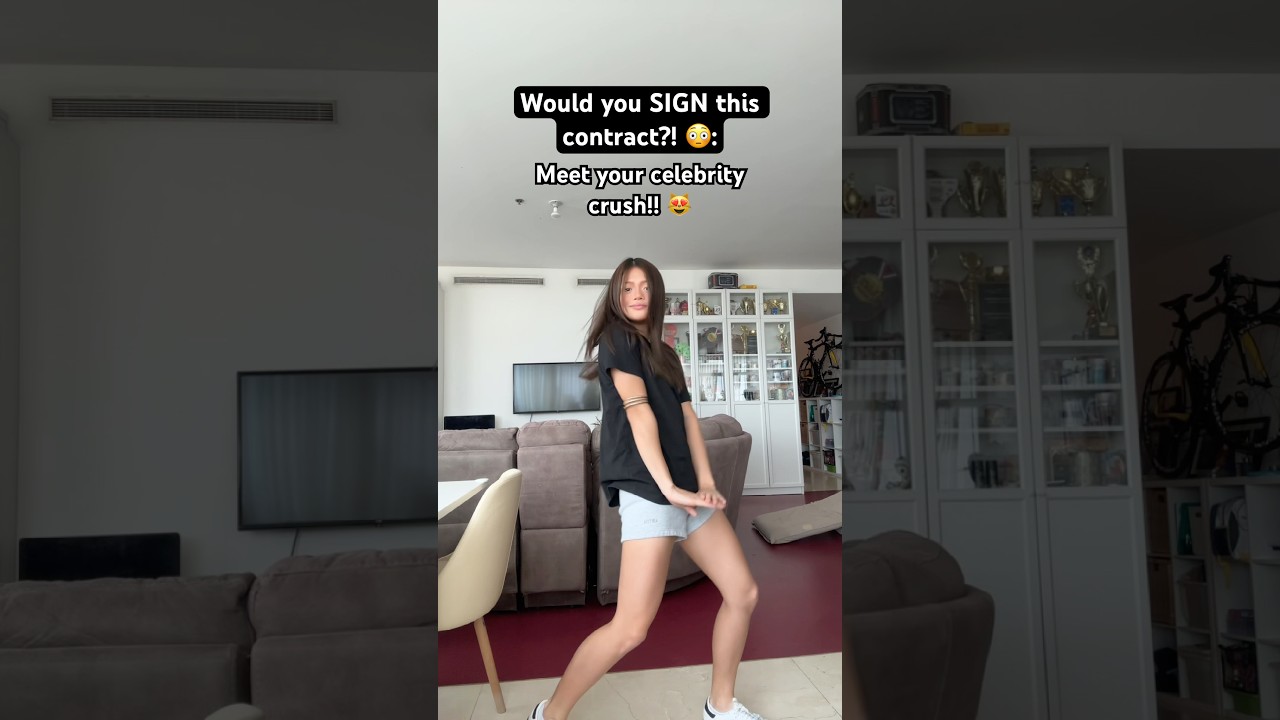 Whose signing the CONTRACT?! 👀🙈😛 #shorts #viral #fyp #youtubeshorts #dance
