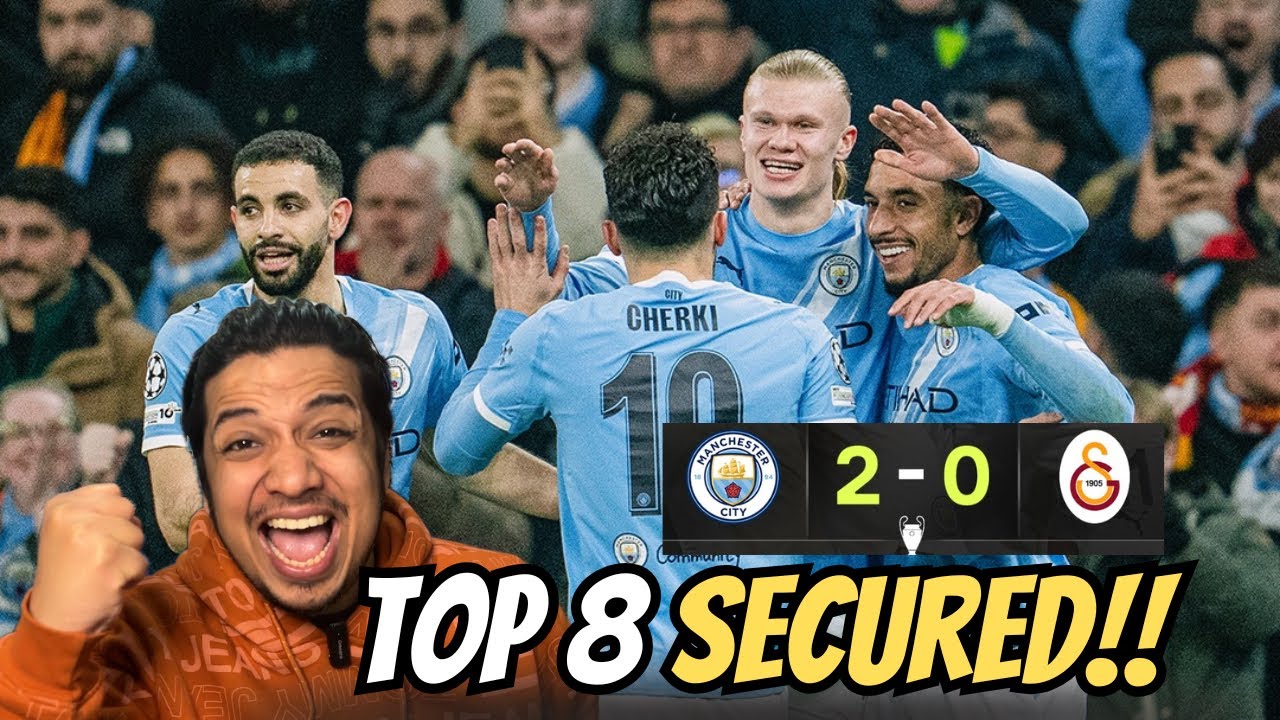 CHAMPIONS LEAGUE MADNESS!! Man City 2-0 Galatasaray match reaction 