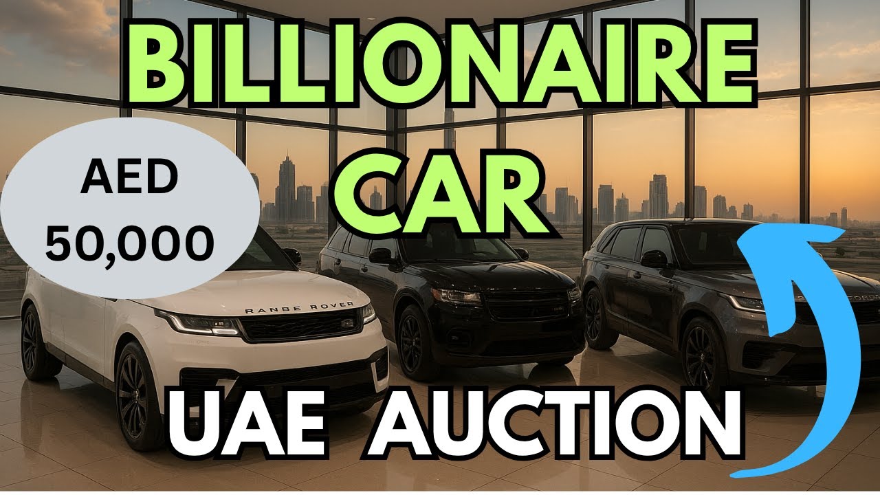 Dubai Car Auction 2025 | Best Car Deals in UAE | Mercedes, BMW, Toyota, Nissan, Ford