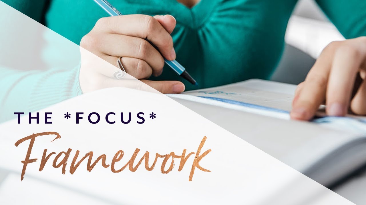 Plan Your Productive Week: Try My F.O.C.U.S. Framework