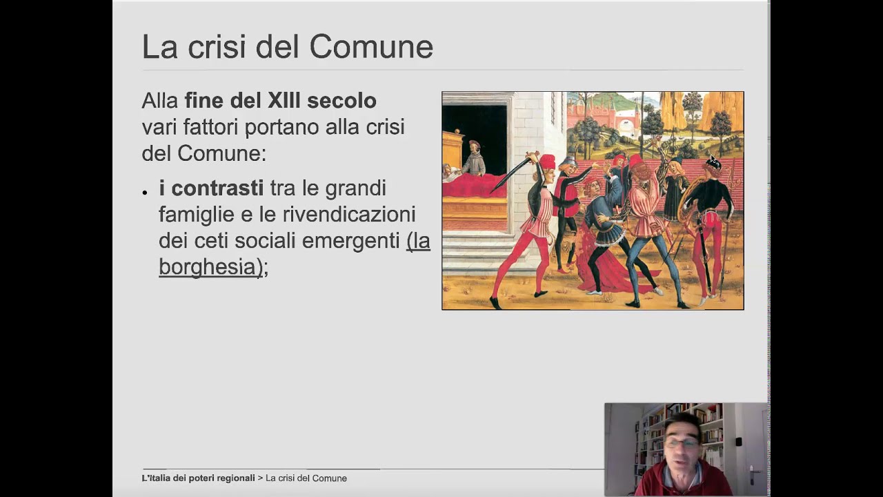 Da Signorie a principati