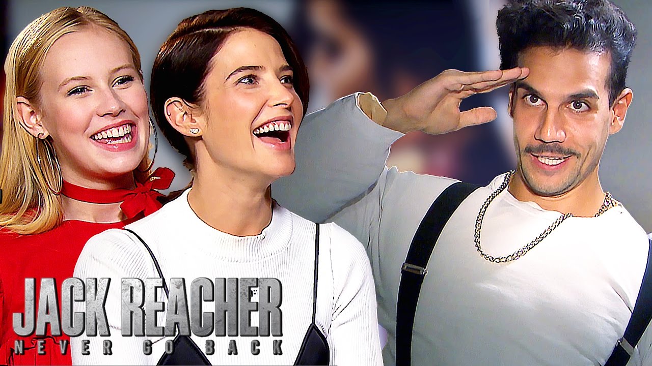 The New JACK REACHER?! - Fun with Cobie Smulders & Danika Yarosh