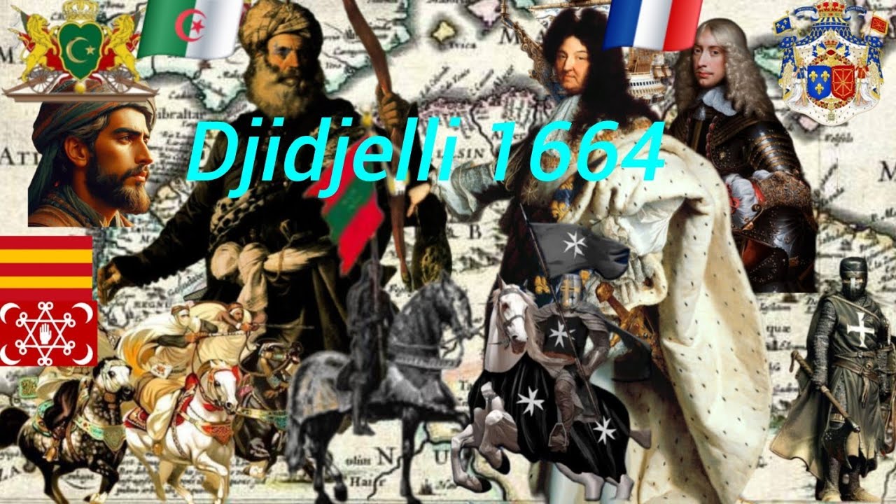 L'exp&eacute;dition de Djidjelli (ou Jijel) en Alg&eacute;rie🇩🇿 en 1664  de Louis XIV le  roi de France🇫🇷