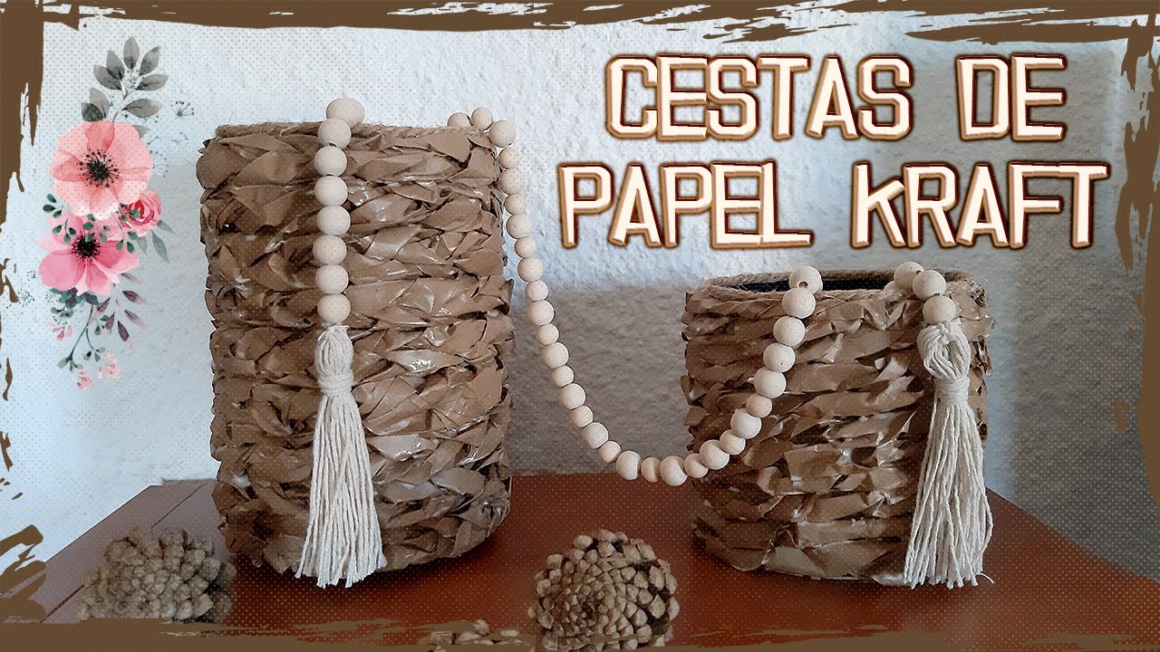 Cestas de Papel Kraft