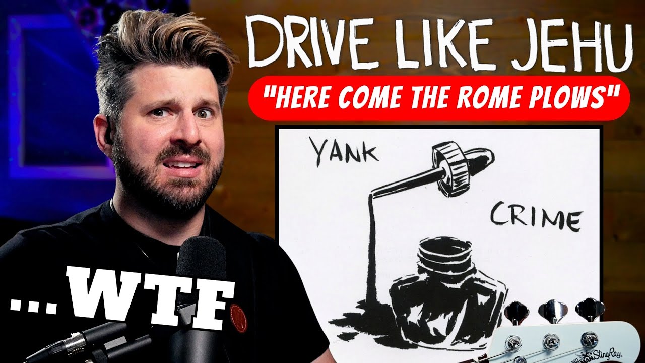 This raised my blood pressure. Bass Teacher REACTS to DRIVE LIKE JEHU - 