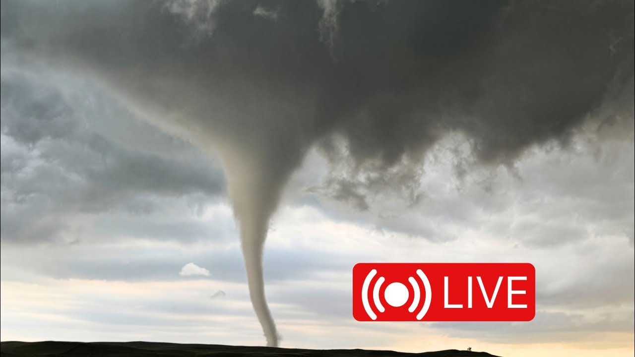 Tornado Threat: Great Plains 🔴LIVE Storm Chaser