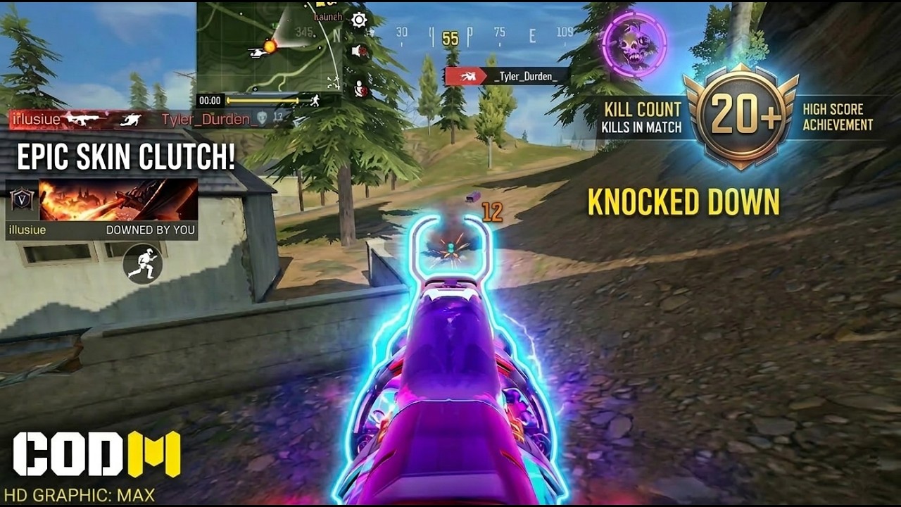 20+ KILLS EPIC CLUTCH! 😱 Insane Knockdowns in COD Mobile | COD Mobile |